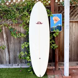 6’6 DelRay Egg Surfboard Midlength Surf Board Mid Length (not Channel Islands Ci Mid Bing Gordon And Smith G And S Album Stewart Longboard Fish Rusty