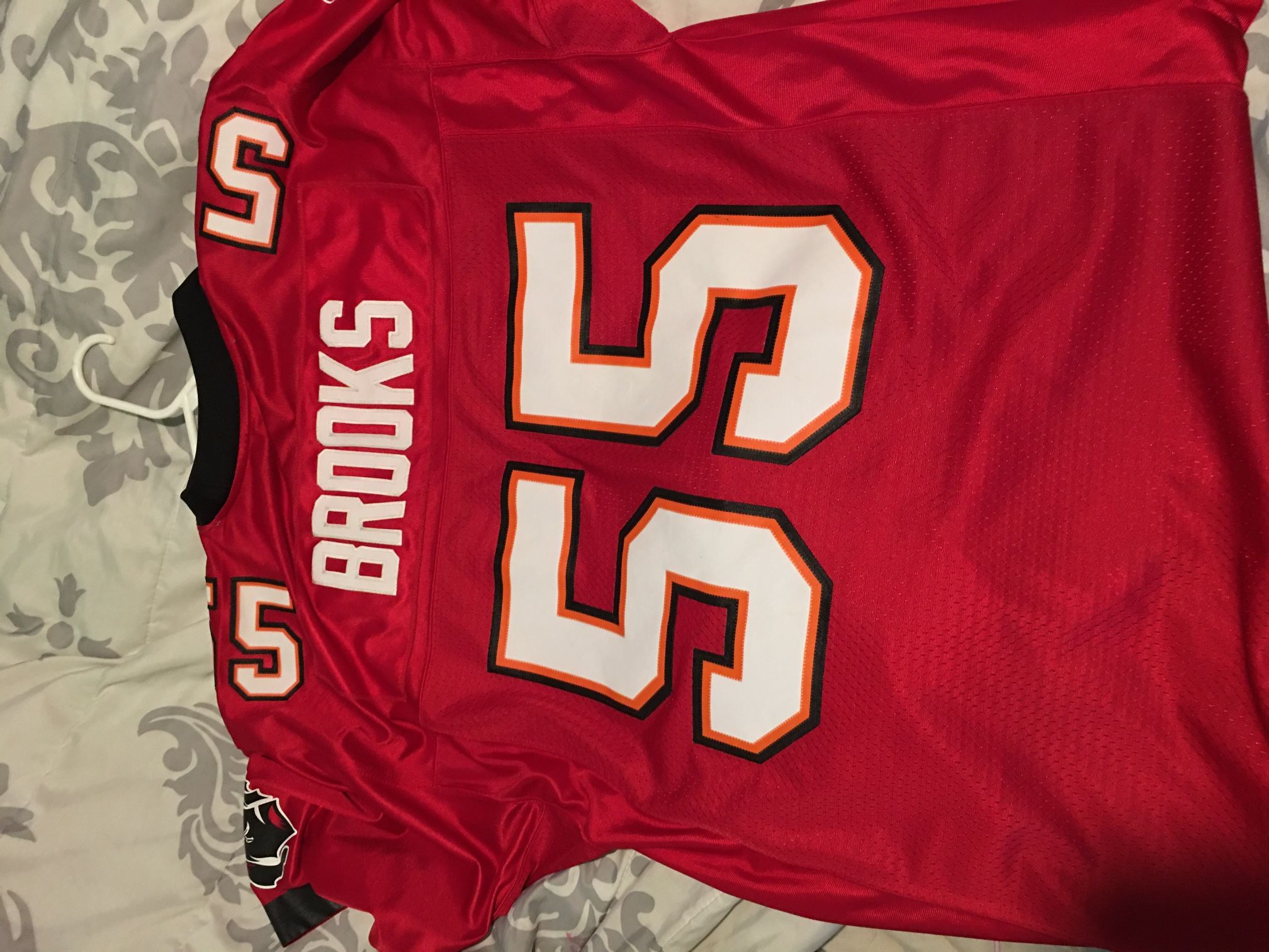 Buccaneers Jersey From Brooks Reebok Edition 