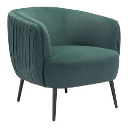 Premium Armchair Velvet Green