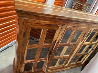 Sheesham 24 Glass Sideboard 