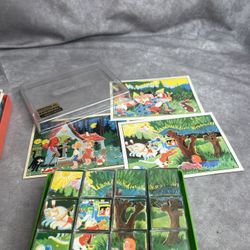 Herbart Spielzeug 12-Cube Puzzle U.S. Zone Germany - Green Tray - READ