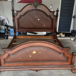 King size bed frame