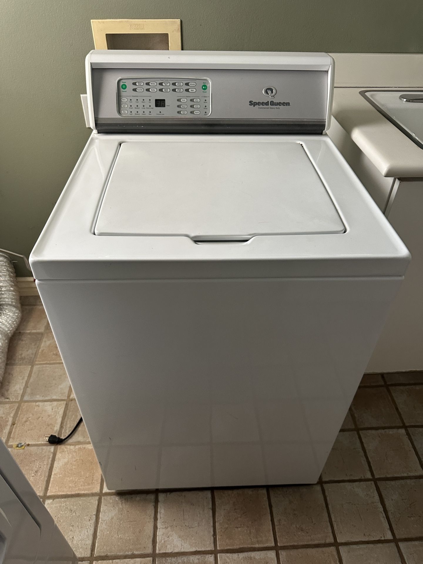Washer and Dryer (Speed Queen)