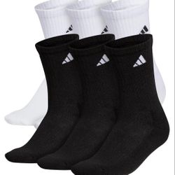 Adidas Athletic Cushioned Crew Socks