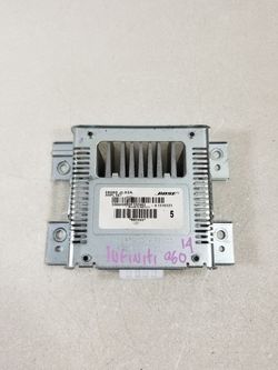 2014 Infiniti Q60 Bose Radio Amplifier
