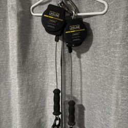 Double/doble yoyo/ self-retracting lifeline fall protector de cable