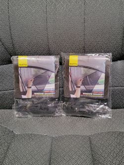 New  suction magnet rear window shade
