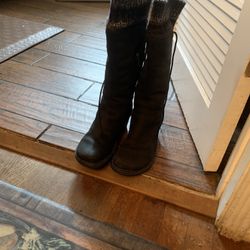 Ugg Boots Black Sz 8