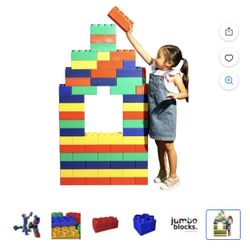 Kids Jumbo Blocks! Set Of Two 