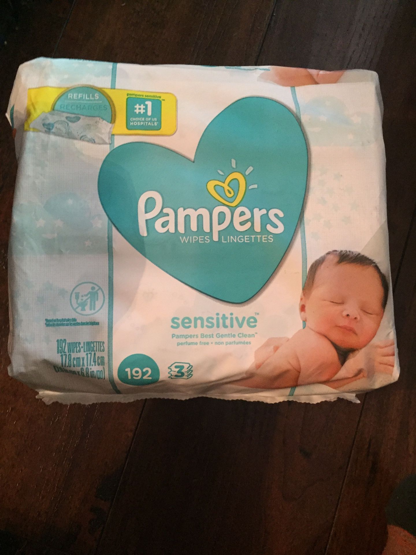 Pampers wipes