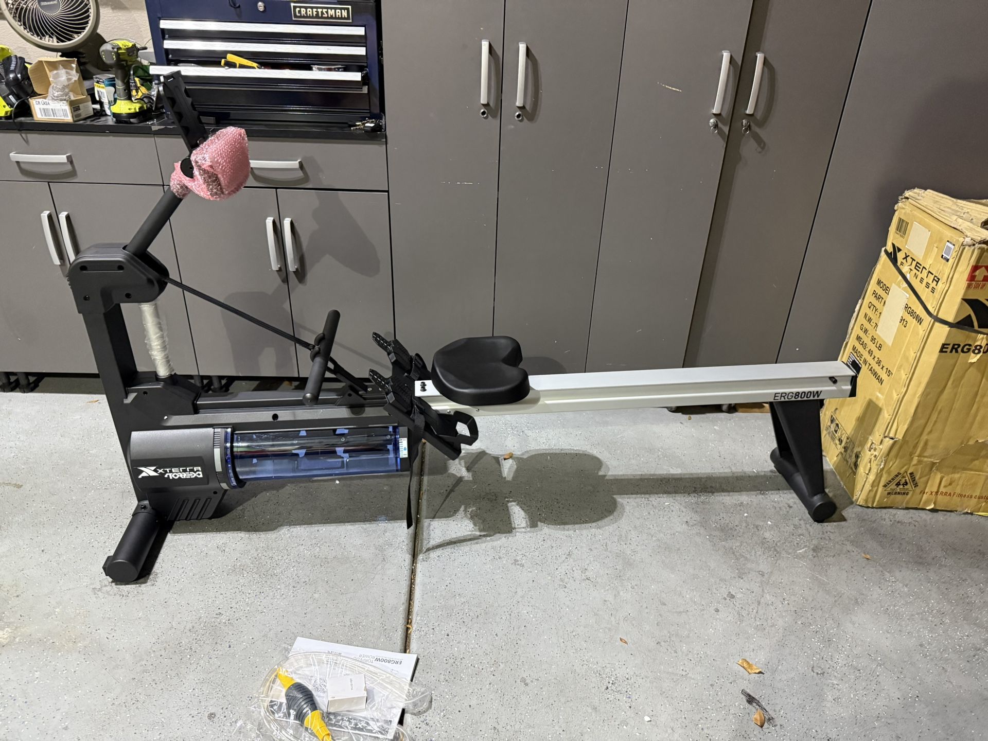 XTERRA ERG800W Torpedo Water Rowing Machine