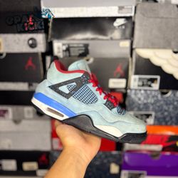 Size 9.5M - Jordan 4 “Travis Scott Cactus Jack” 