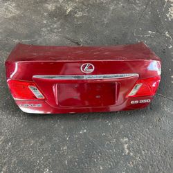 07-12 Lexus ES350 Trunk Tailgate Lift-gate Deck-lid