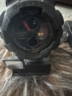 (3), Casio G-Shock watches all with manuals, all need batteries…in great shape