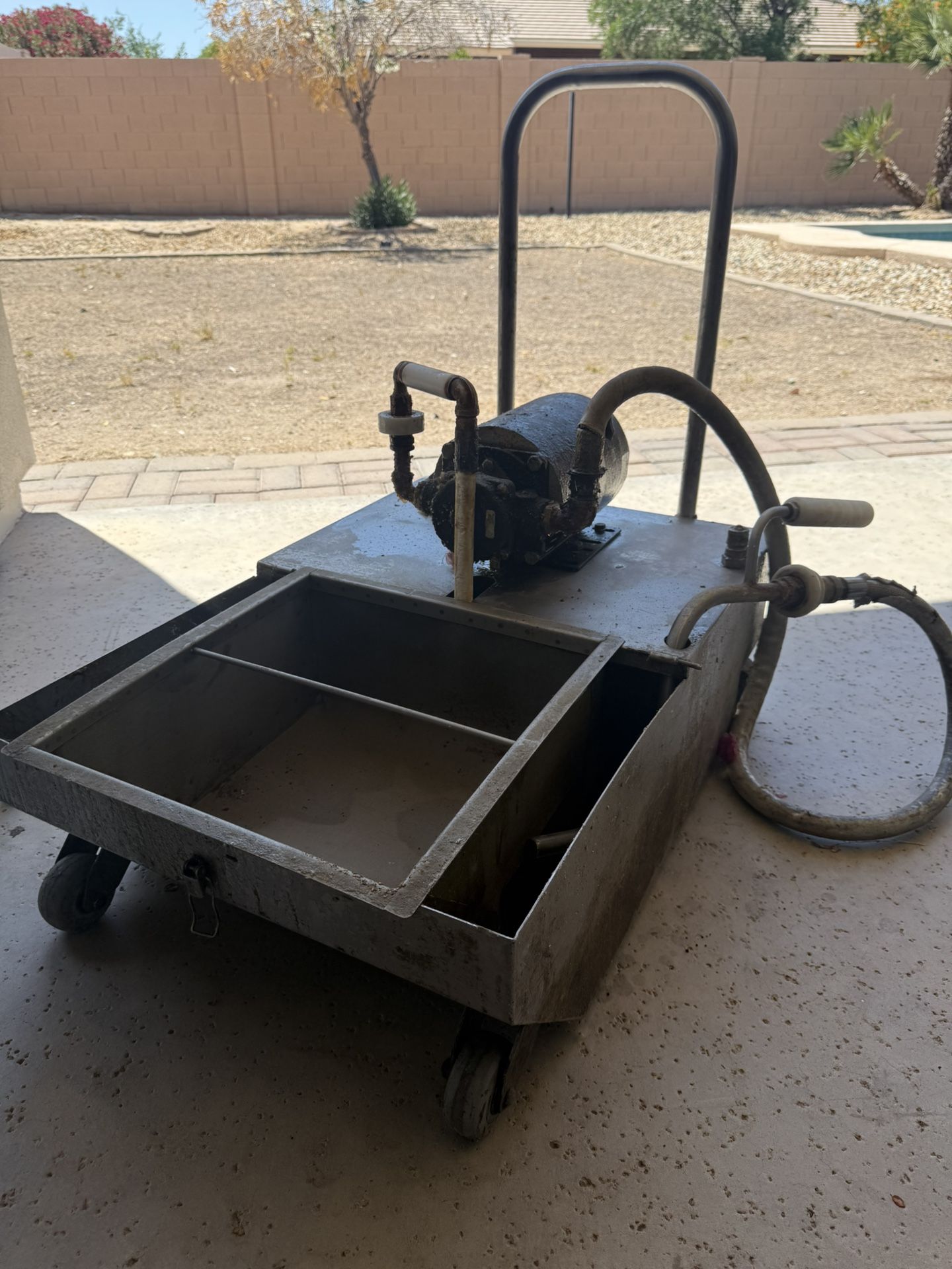 Portable Fryer Oil Filter Machine w/ Filters