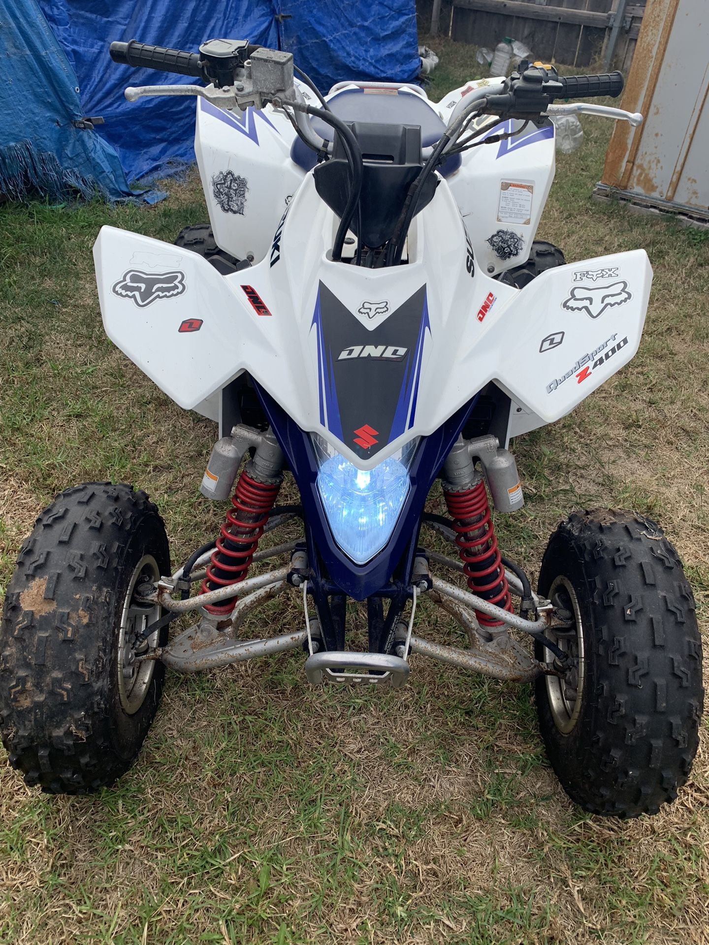 2012 Suzuki LTZ400 Quad ATV Fuel Injection & Trailer for Sale in