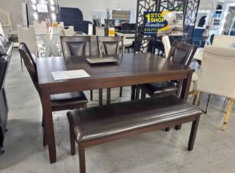 6-pc dining table set