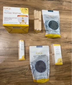 GIGI mini honee warmer + hard wax + more