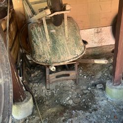 Two wheelbarrows tires need to be fixed, but everything else is there free