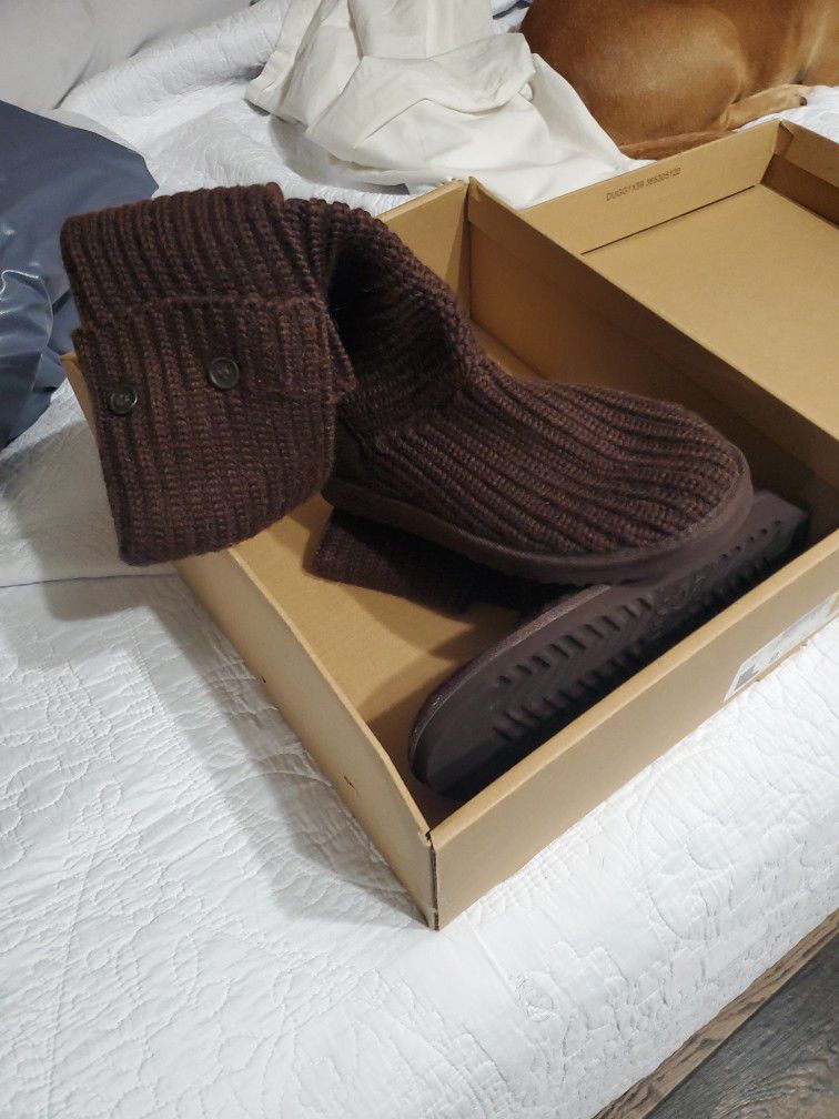 Ugg Crochet Boots Size 9