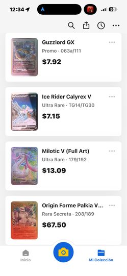 Cartas Pokemon