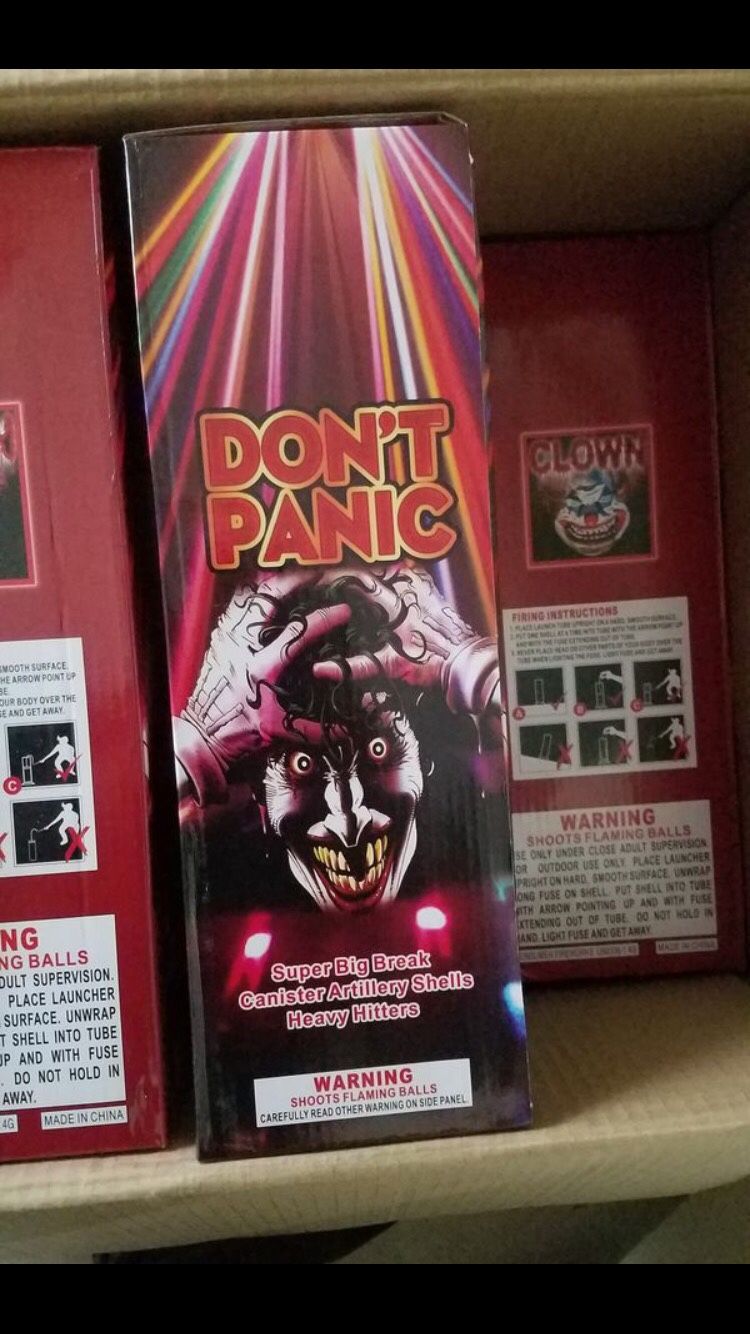 Don't panic