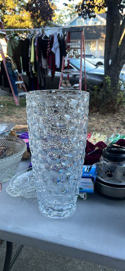 Crystal Bubble Vase