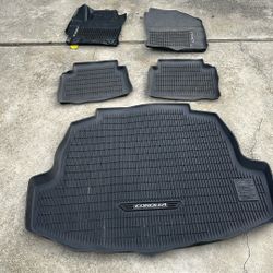 2020 Corolla SE 5 Weather Mats 
