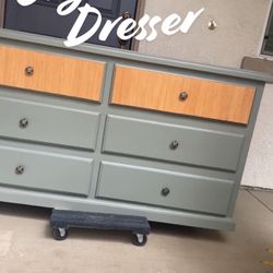 Sage Green Dresser 