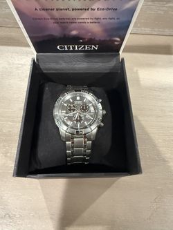 Citizen Men’s Brand New EcoDrive Stainless Steel Watch