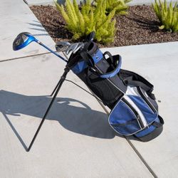 Jr Youth Golf Clubs And Bag