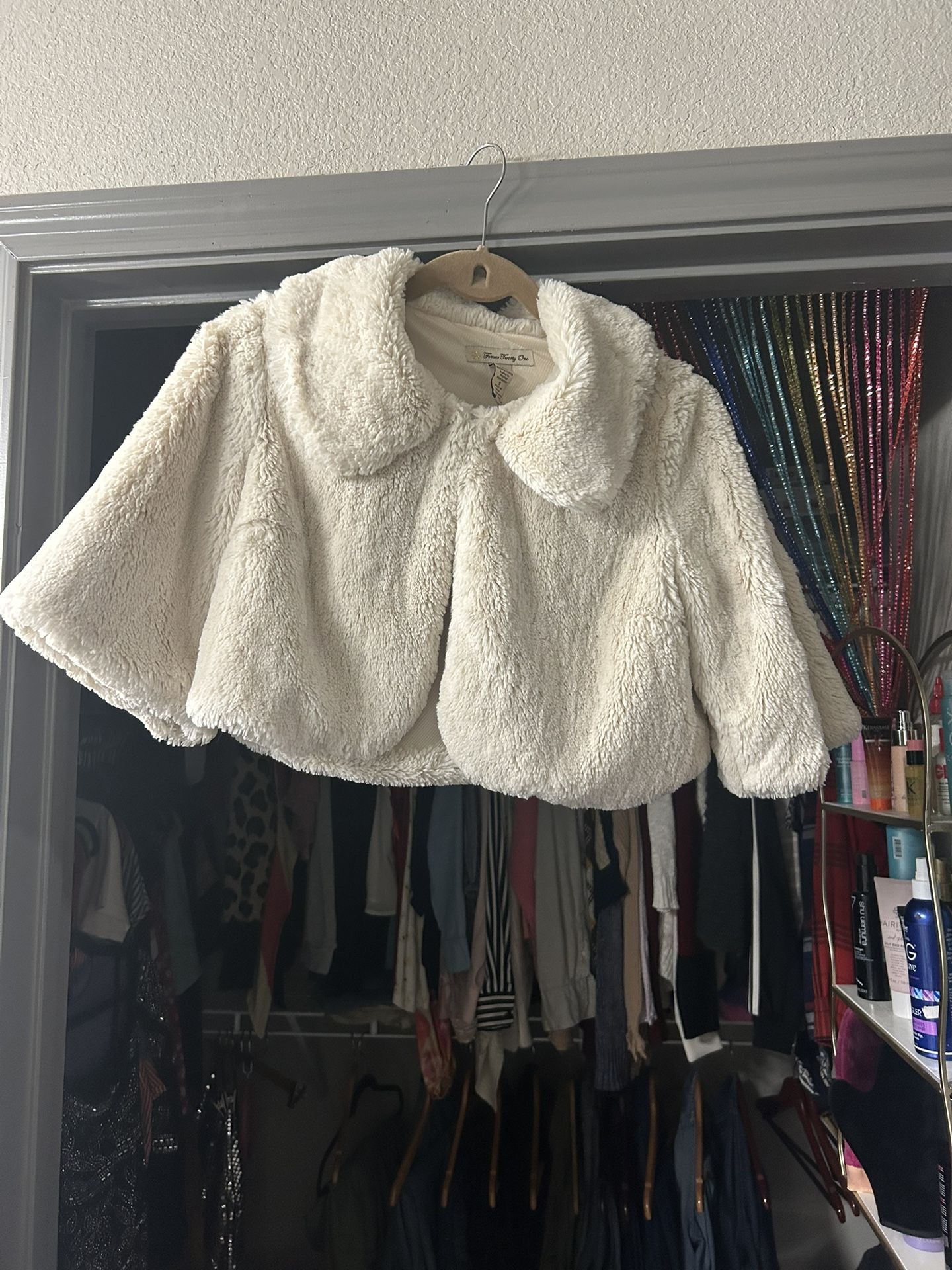Crop Fur Jacket