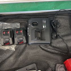 Snap On Battery + Charger 
