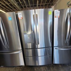 Ask for INSTALL LG Ref rigerator Fri dge French Door Fri dges