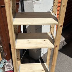 IKEA IVAR shelving unit small storage shelf solid pine 4 tiers L19”*D12”*H49”(address in description  👇delivery 🚚 available within 15 miles for extr