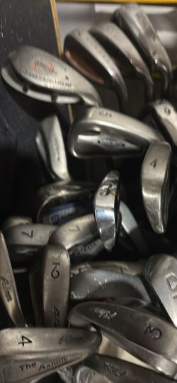 33 irons golf clubs included Ping Callaway Taylor Made and more $150 for all 34