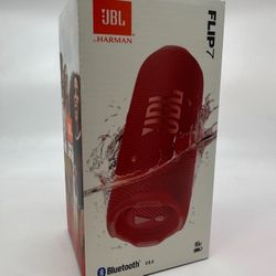 JBL Flip 7 Bluetooth Speaker - Red | Brand New Sealed