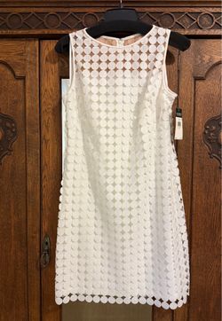 New Ralph Lauren White Summer Dress Size 8