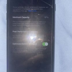 iPhone 7 32 GB Black Tmobile Locked No problems 97% Battery 