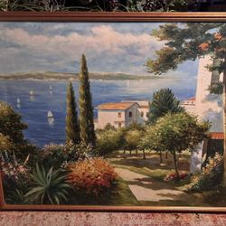 Painting Italian Seaside 