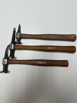 Snap-On Auto Body hammer, Short pick and  Crow cross.