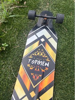 Longboard skateboard cruiser