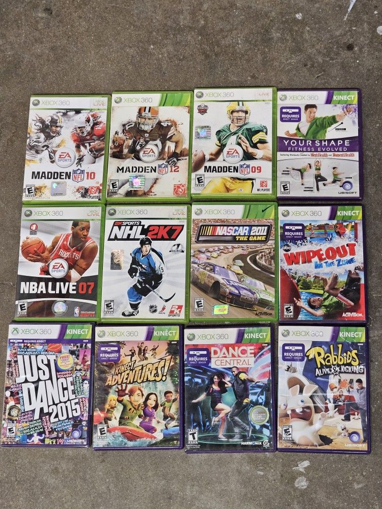 Xbox 360 Games - Variety Of Games - $5 PER GAME