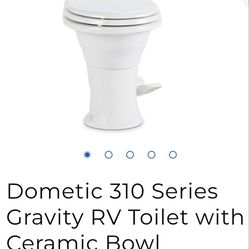 $300 Ceramic Dometic 310 Geavity RV Toilet 