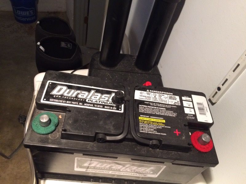 Duralast platinum AGM battery H8-AGM