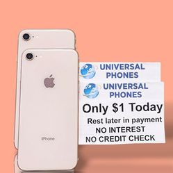 Apple IPhone 8 64gb  Unlocked .LOWEST WHOLESALE PRICES with Option To Pay In Payments With NO CREDIT CHECK