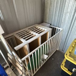 Baby Crib & Dresser.