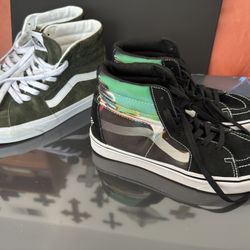 Vans Sk8 High Tops 8.5 New out of Box Both for 60.00