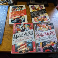 The Magic Misfits Complete Collection by Neil Patrick Harris Books 1-4 Paperback