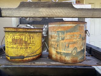 Antique Metal Bucket